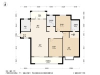 美的浩德云熙府128㎡三室两厅两卫 3室2厅2卫1厨