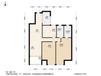 东展怡和园C3户型 3室2厅2卫1厨