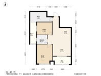 洛阳升龙城21栋东南户 2室2厅1卫1厨