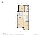 学府生活城F户型四层 4室2厅2卫1厨