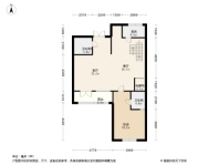 潍坊商谷264㎡别墅户型一层 4室2厅5卫1厨