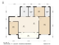 中南珑悦隽悦户型 3室2厅2卫1厨