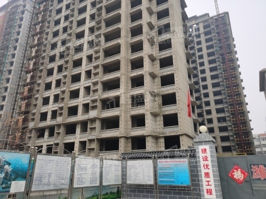 天悦府在建工地