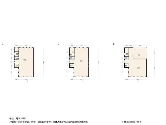 金科潍坊智慧科技城3居室户型图