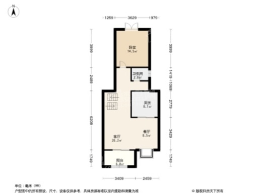 三盛雅居乐璞悦长滩户型图