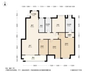 永鸿国际城4居室户型图