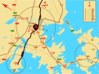 永鸿国际城交通图