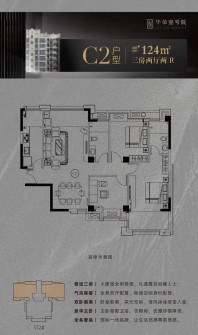 C2户型124㎡