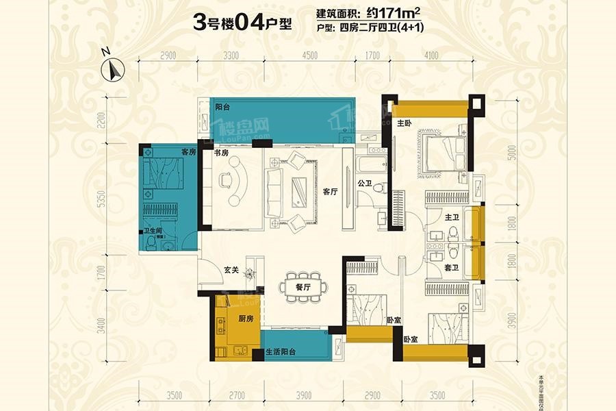 万和乐华花园户型配套解读_楼盘价值分析报告-湛江楼盘网