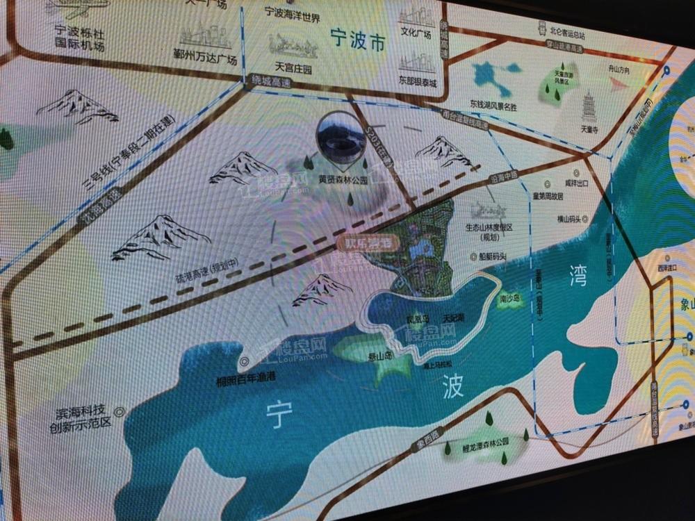 华侨城欢乐滨海位置图