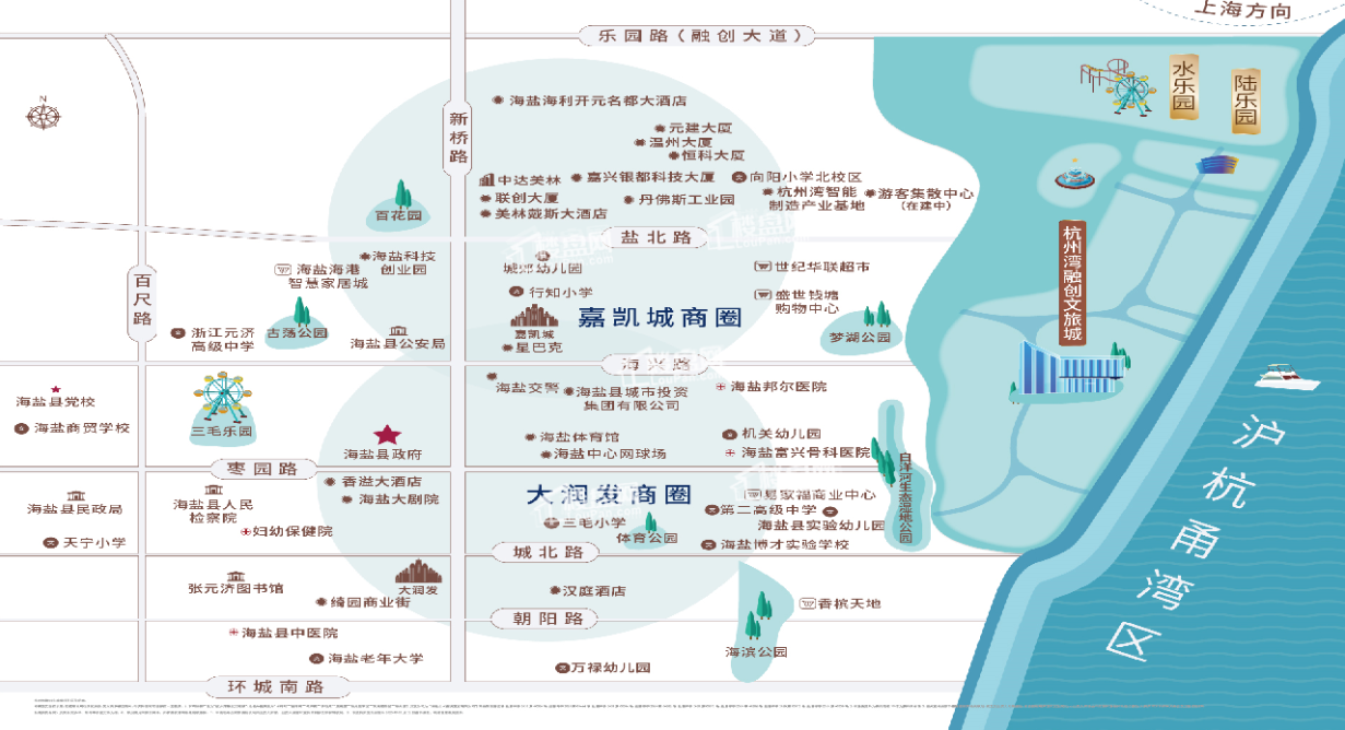 杭州湾融创文旅城地址及周边配套