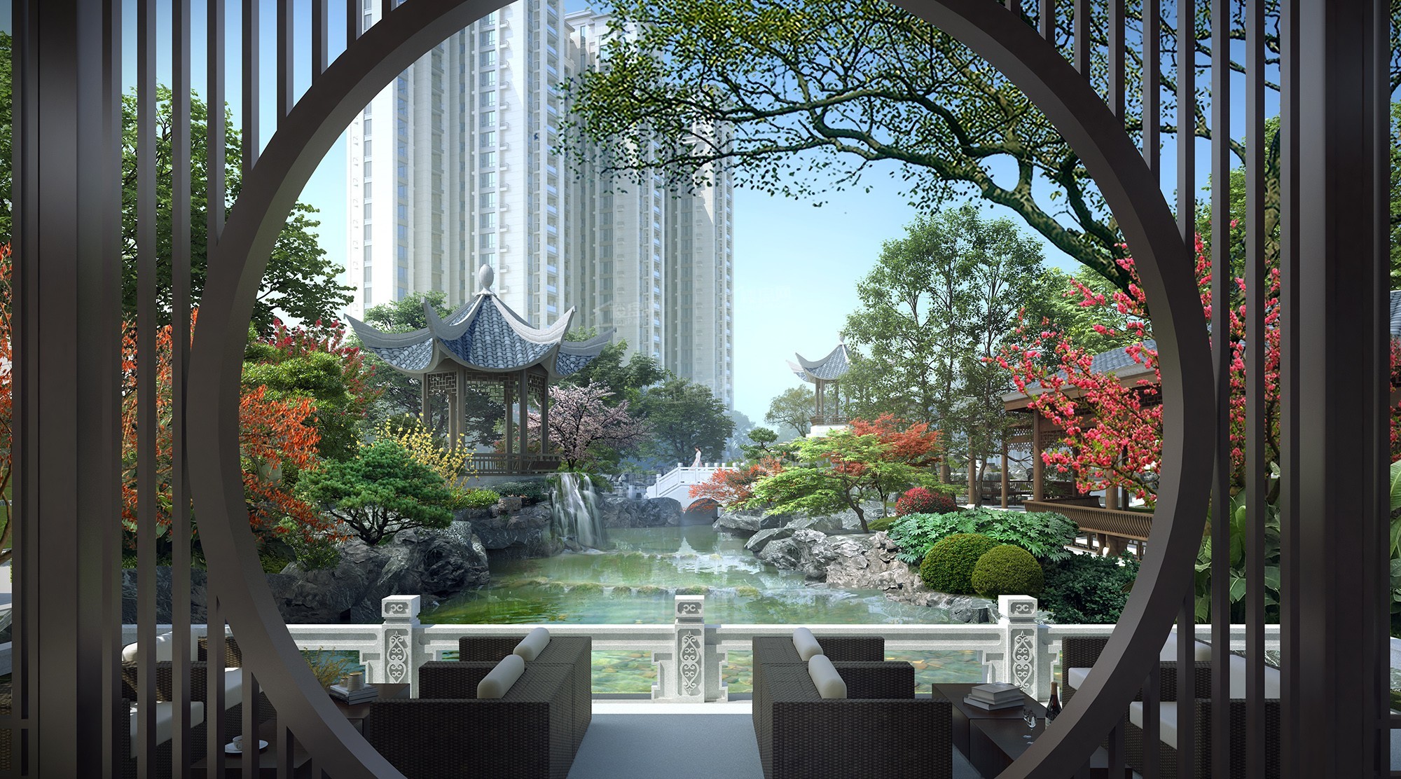 永州徐福桃花源效果图