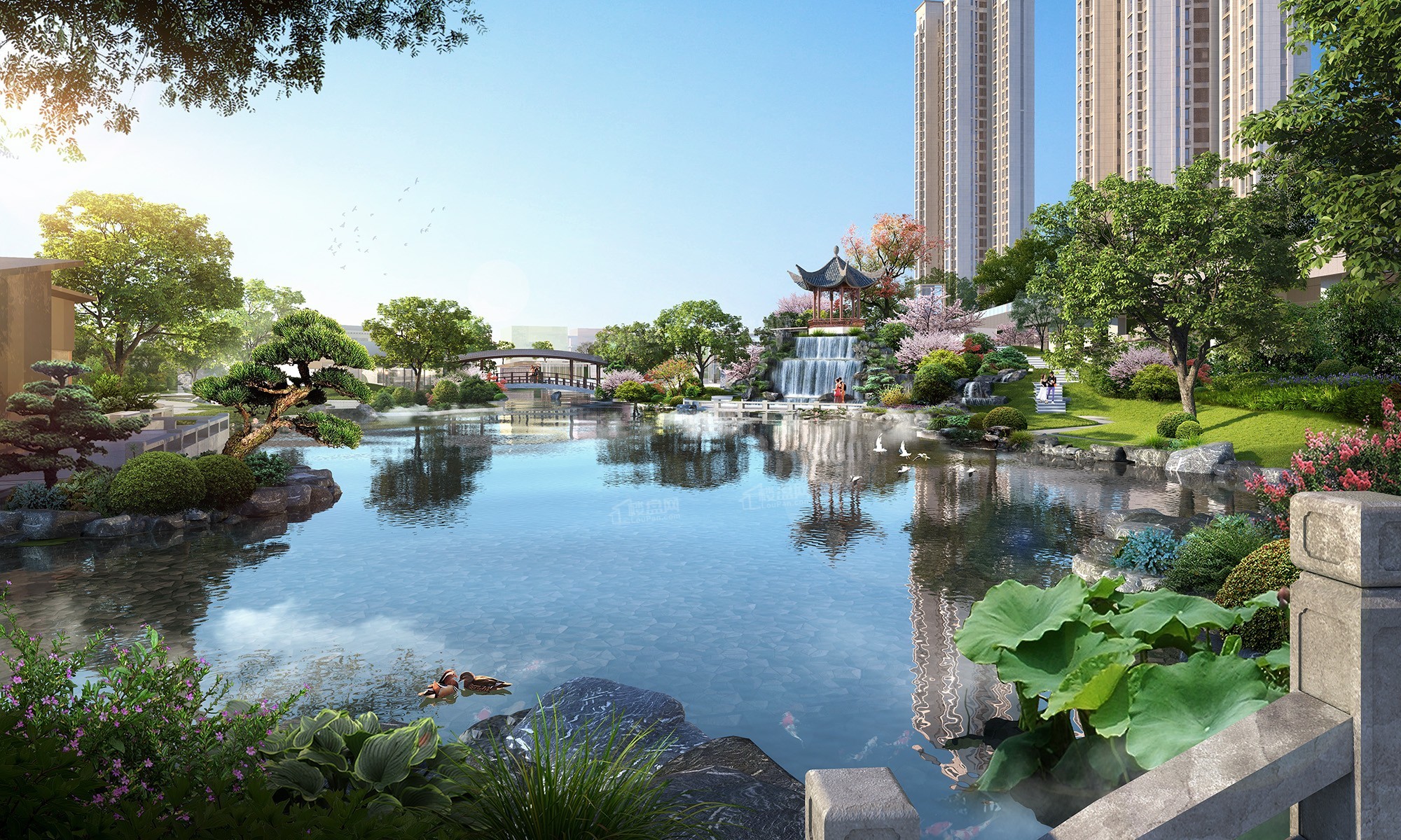 永州徐福桃花源效果图