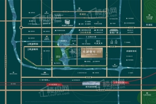 明湖璟园交通图