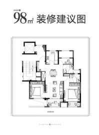 3室2厅2卫98平