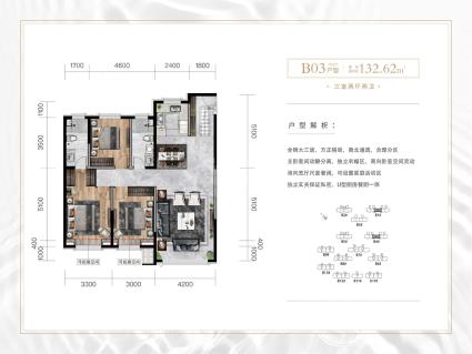 远洲大都汇二期B03户型