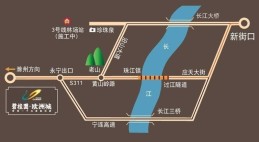 碧桂园欧洲城交通示意图