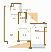 保利时光印象户型图