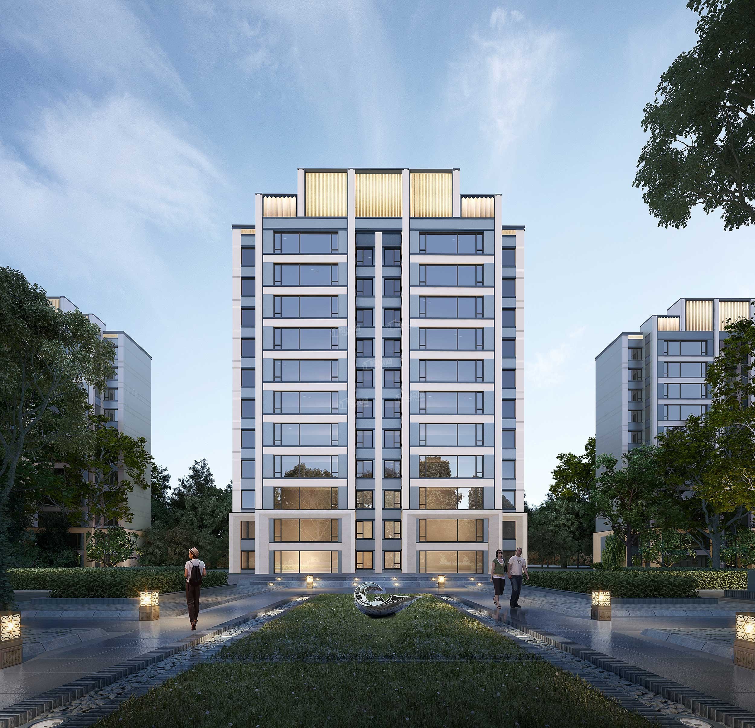 天正·山河玺院效果图