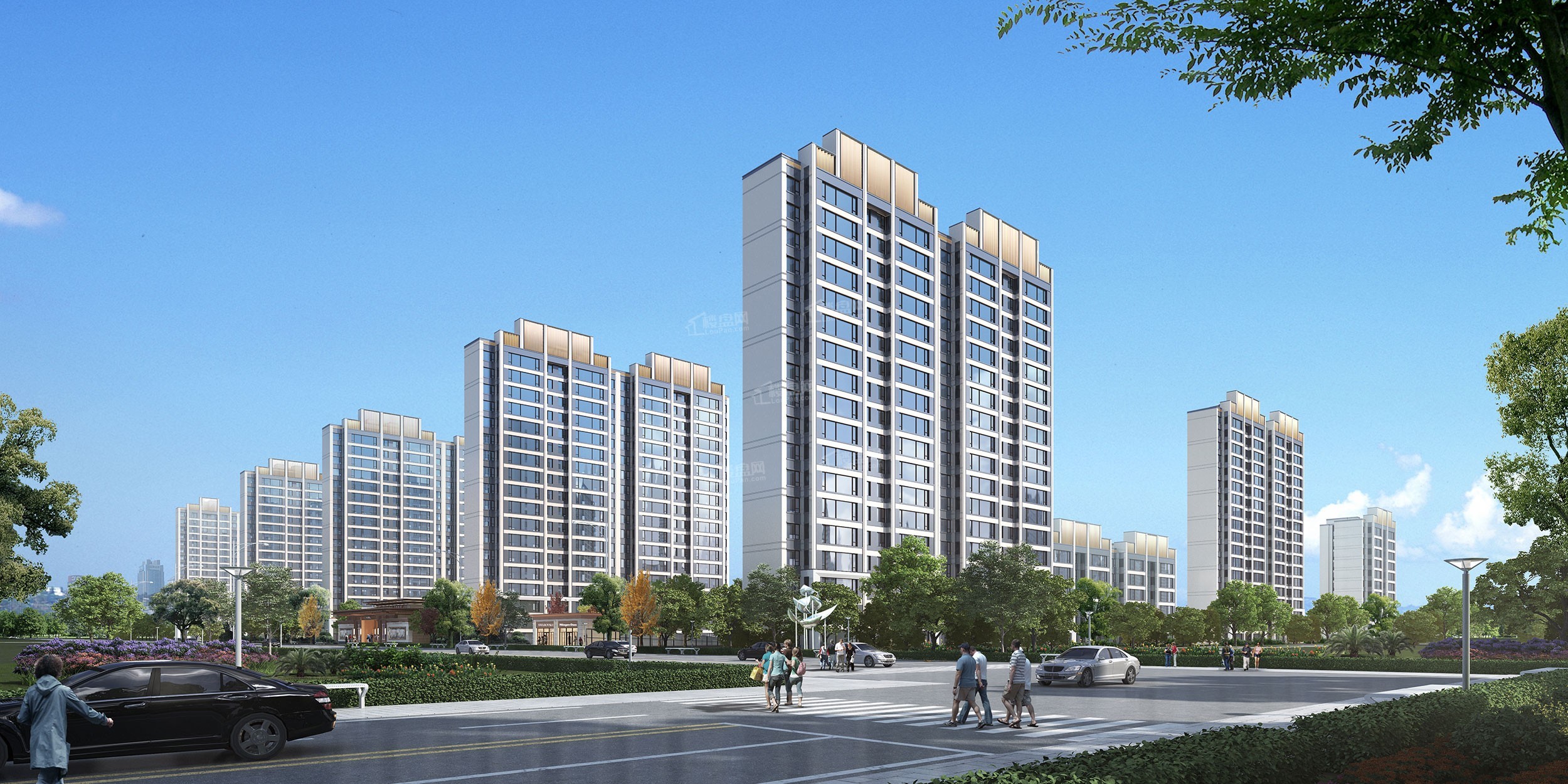 天正·山河玺院效果图