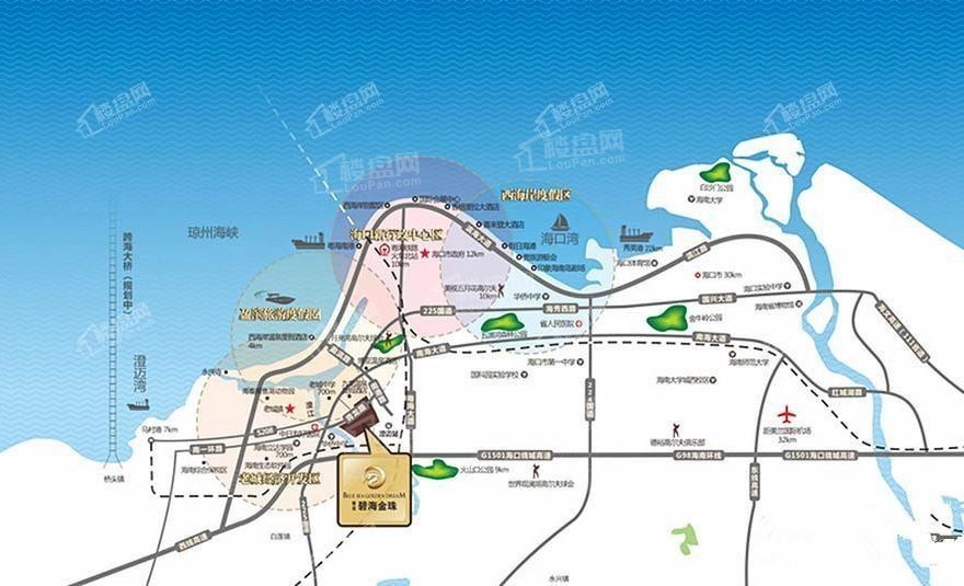 碧海金珠花园位置图