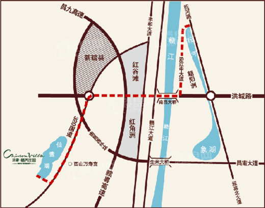 清豪西雍半岛位置图