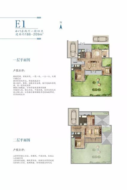 E1户型186-209㎡