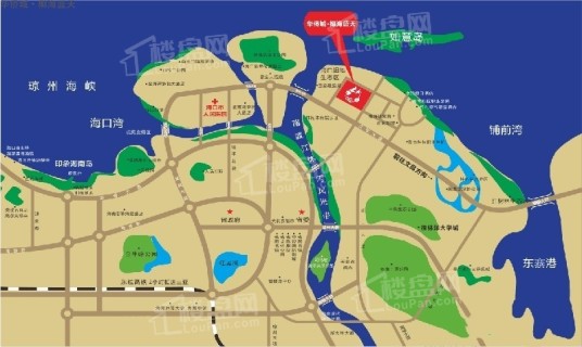 华侨城椰海蓝天位置图