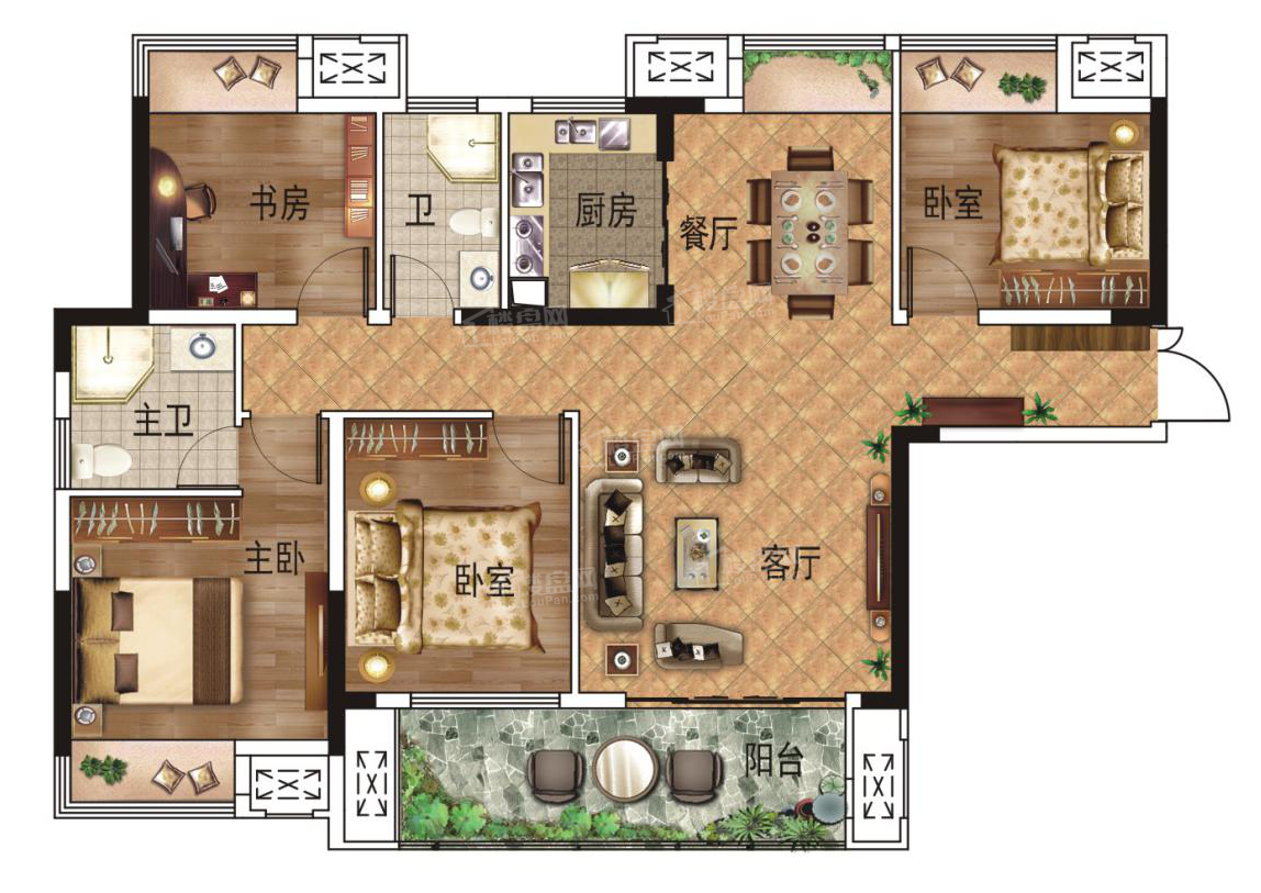 赣州新房 于都县楼盘 > 于都翡翠华府于都翡翠华府户型图