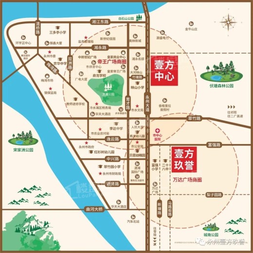 永州壹方中心位置图