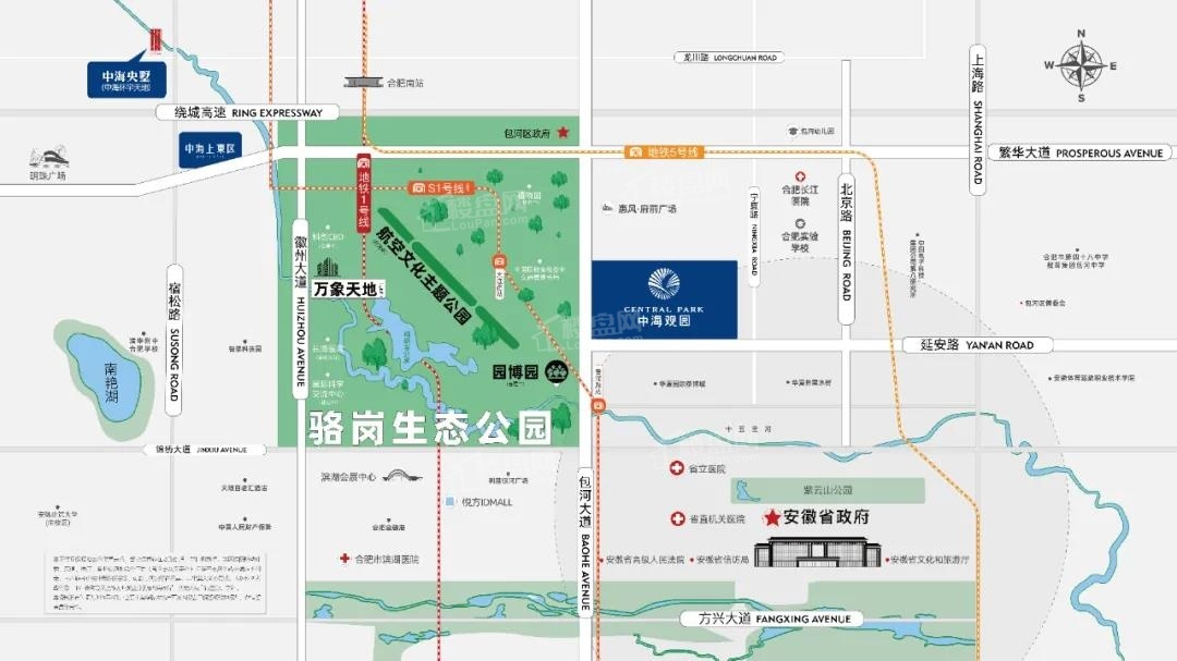 包河区公园系人居品质大宅——中海观园-合肥楼盘网