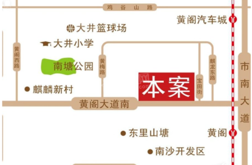 麒麟广场商用位置图