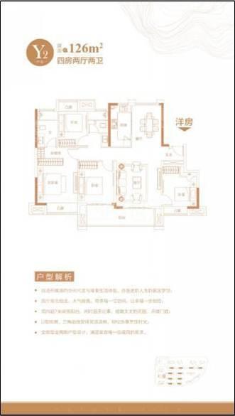 Y2户型   126平方