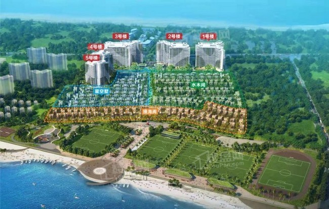 海南国安海岸效果图