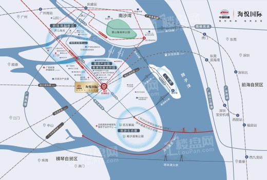 中国铁建海悦国际位置图