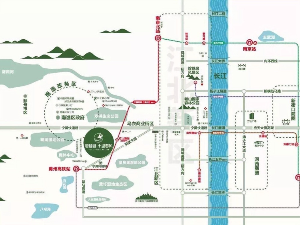  碧桂园 十里春风位置图