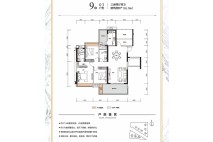 3室2厅2卫1厨约153.78㎡