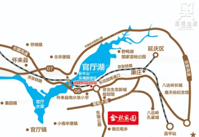 金秋家园 位置图