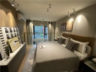 建发鼎华北大珑廷37㎡公寓户型1样板间卧室