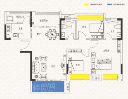 K栋110㎡322