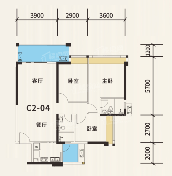  天玺御璟户型图