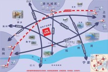 鸿翔·百合园交通图