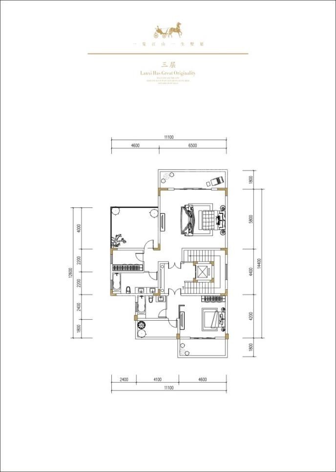 眉山兰溪江山美墅楼层平面图户型图-眉山楼盘网