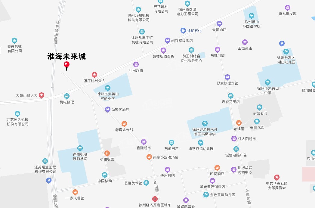淮海未来城位置图