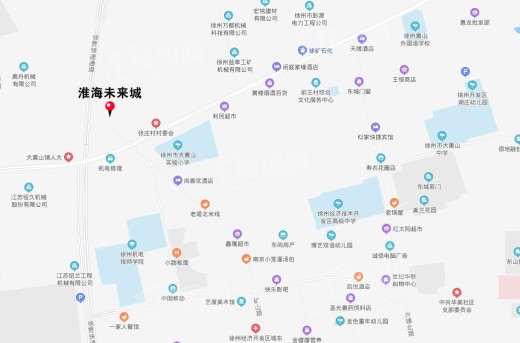 淮海未来城位置图