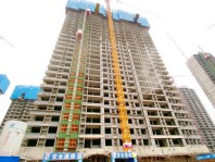 建业龙城府4月底工程进度09# 主体结构施工已完成，二次结构施工至4层