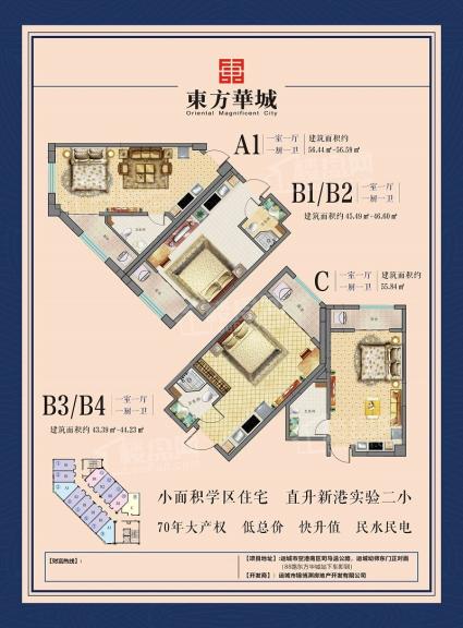 东方华城公寓图