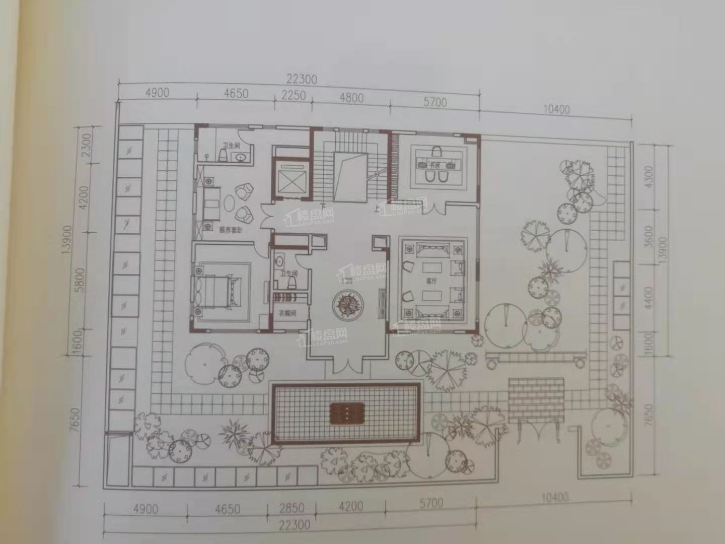 北京九章别墅6室4厅6卫户型图-北京楼盘网