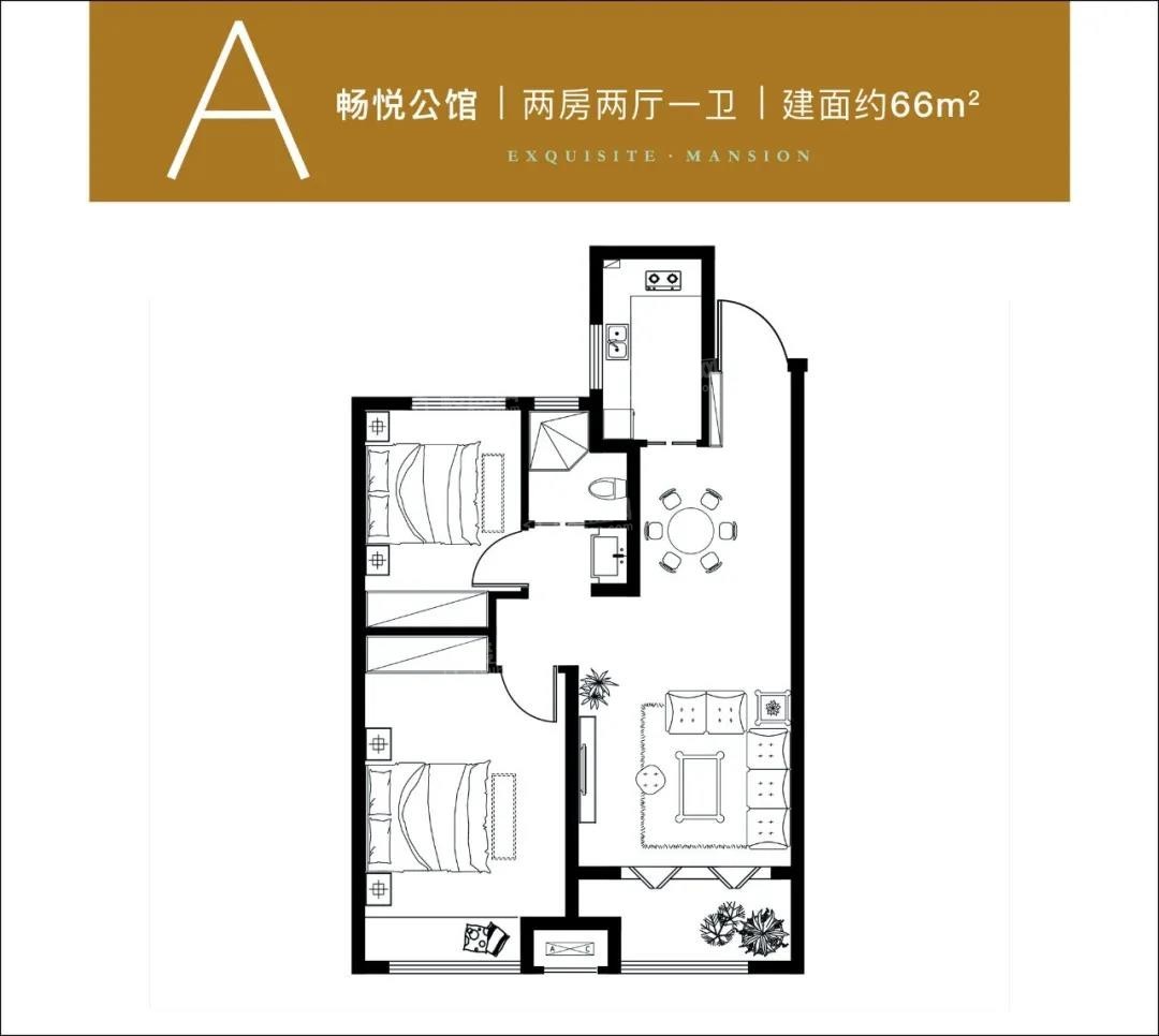 扬州玲珑公馆3室2厅2卫户型图-扬州楼盘网