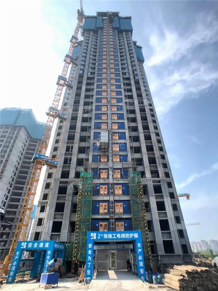 湖南建工东玺台5月工程进度播报